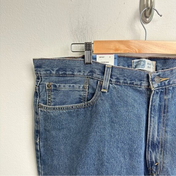 Levi’s Mens 42x32 Relaxed Fit Signature Jeans Medium Wash NWT - Picture 4 of 7